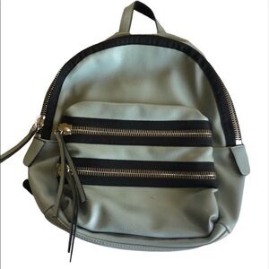 Expressions NYC blue vegan leather backpack
